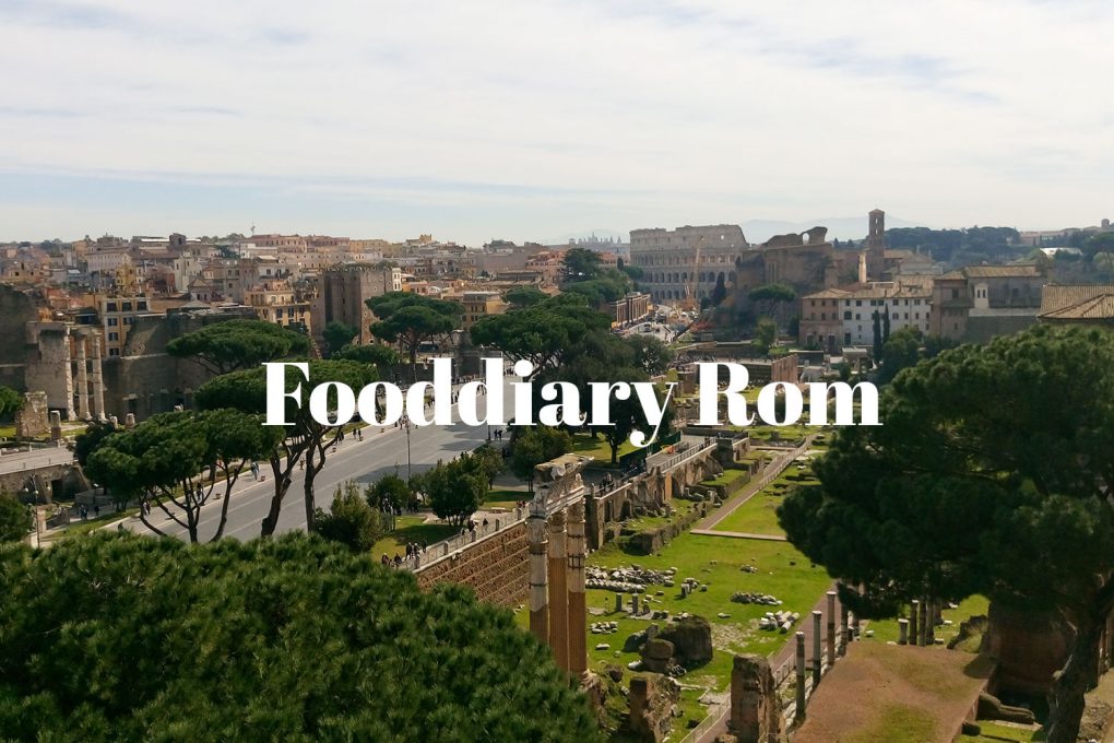 Ruinen in Rom, vegan essen in Rom