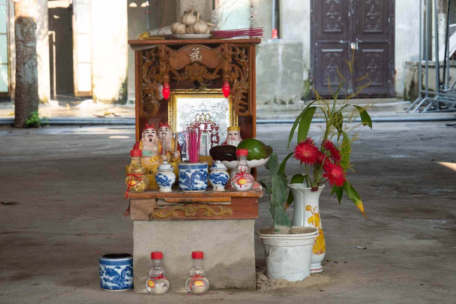 buddhistischer Altar