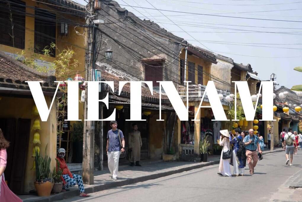 Straße in Vietnam