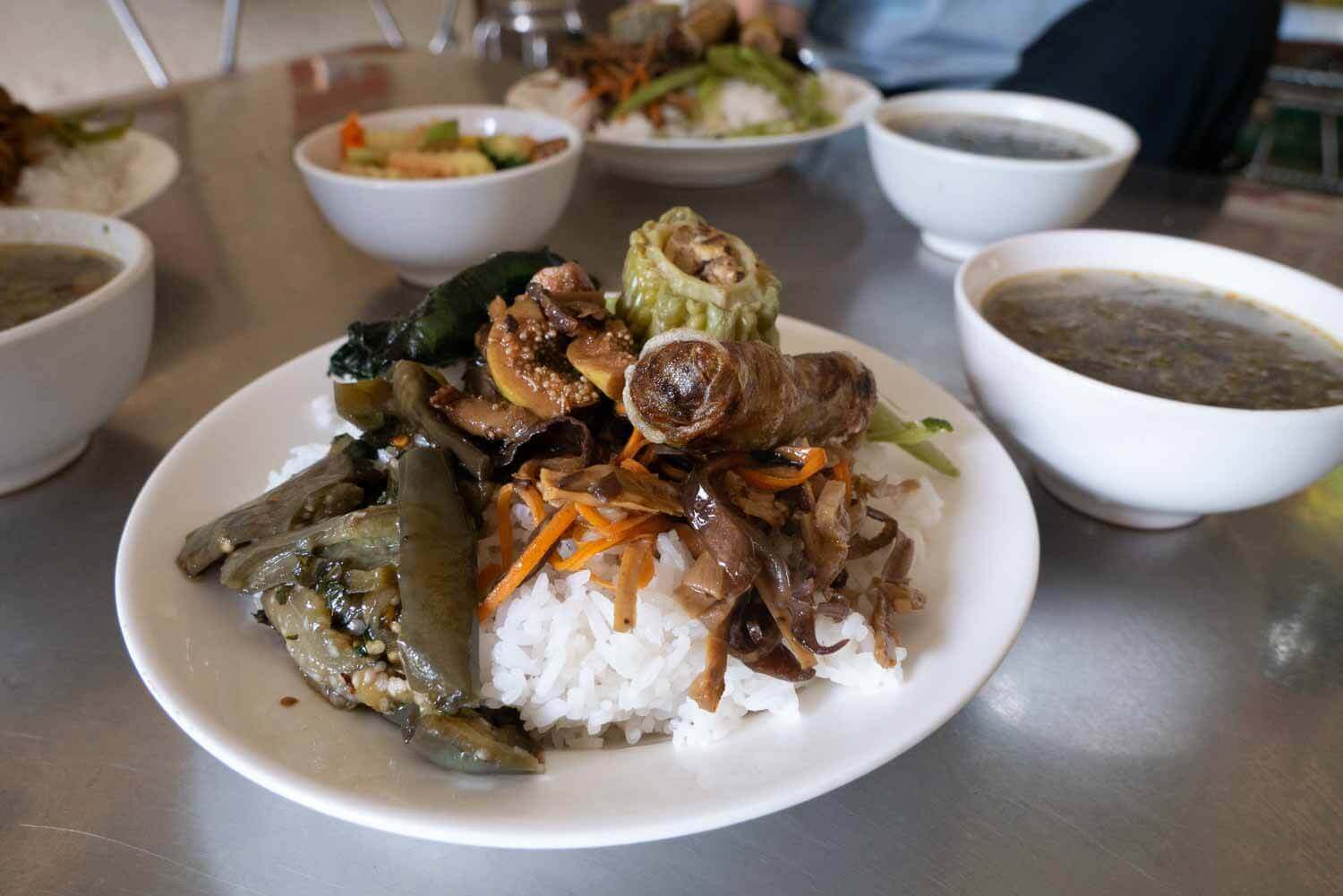 vegan essen in Vietnam Gia Lai