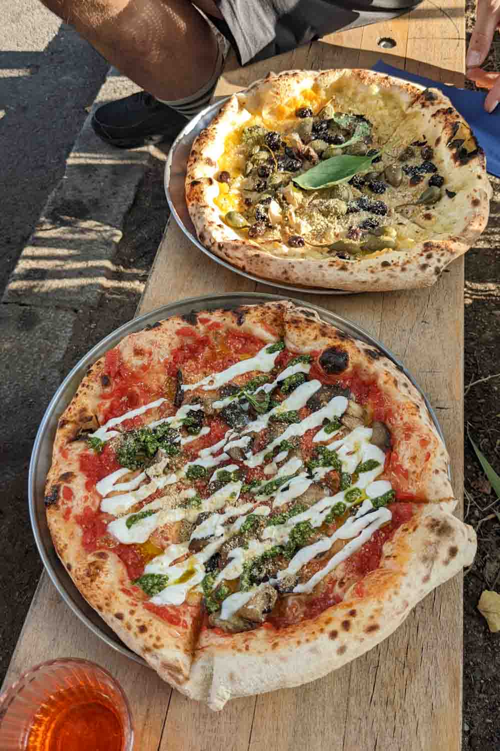 Vegane Pizza im Napoli Rush in München