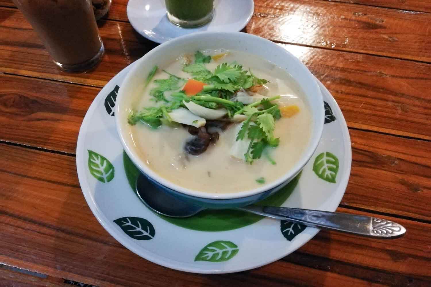 Vegane Thai Tom Kha Gai