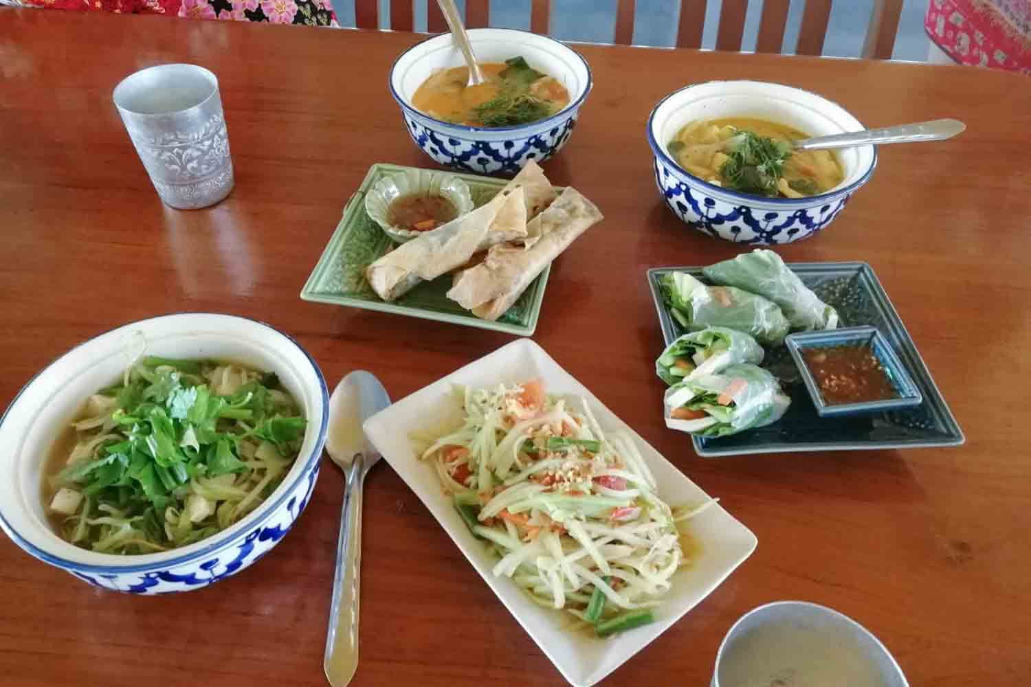 Kochkurs in Thailand mit veganen Gerichten