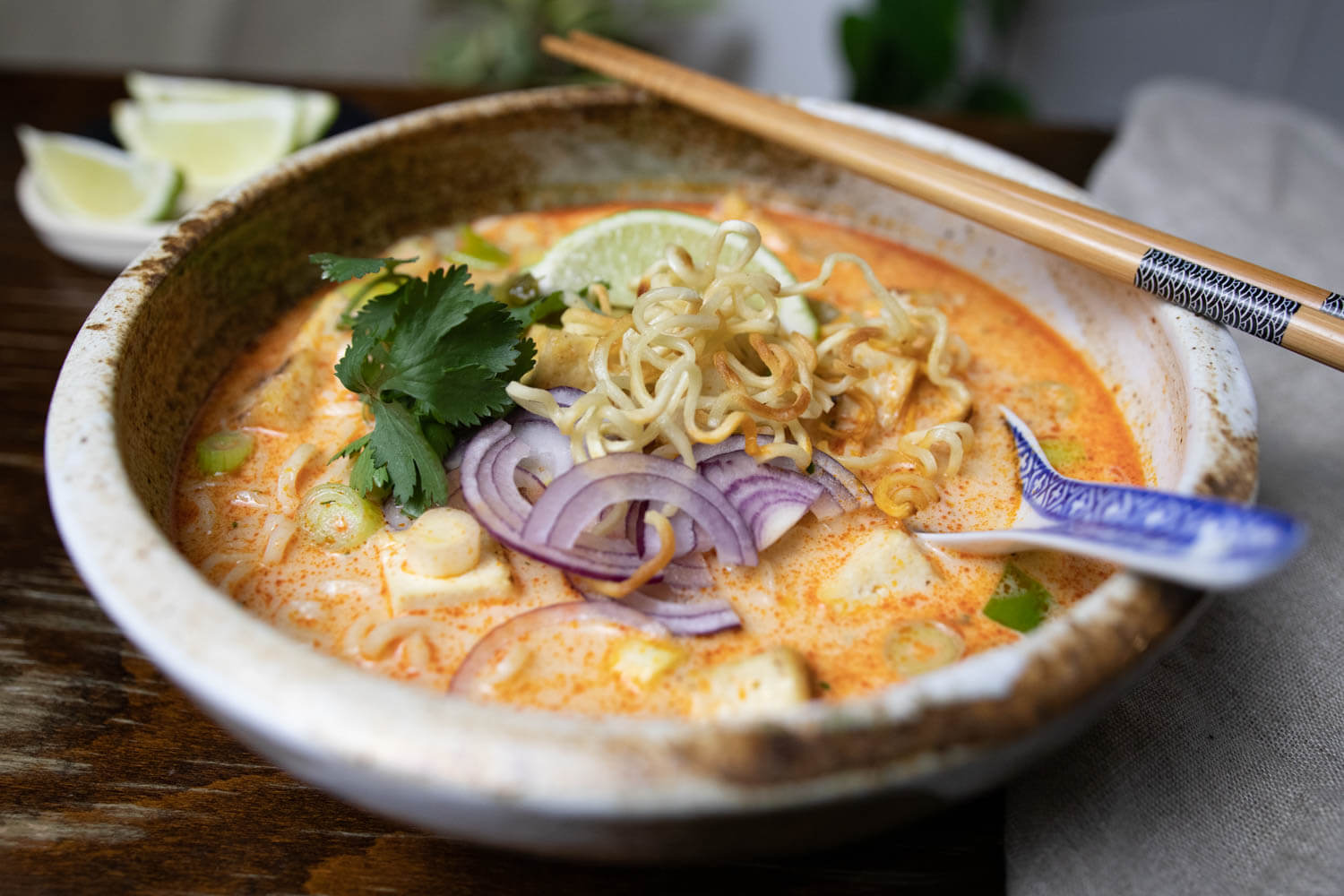 Khao Soi mit Tofu