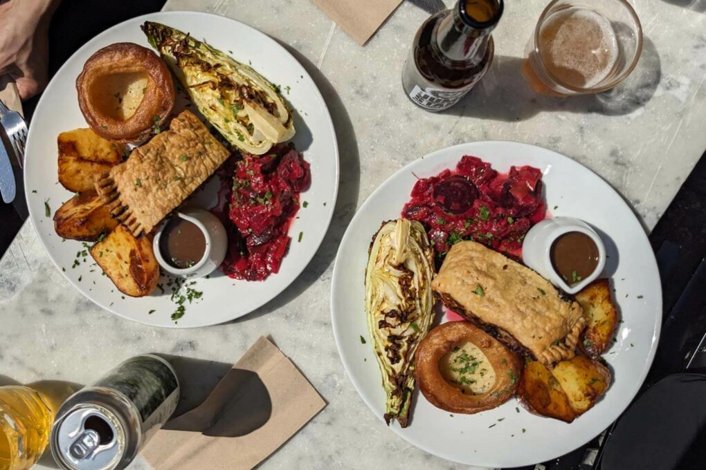 Veganer Sunday Roast in London