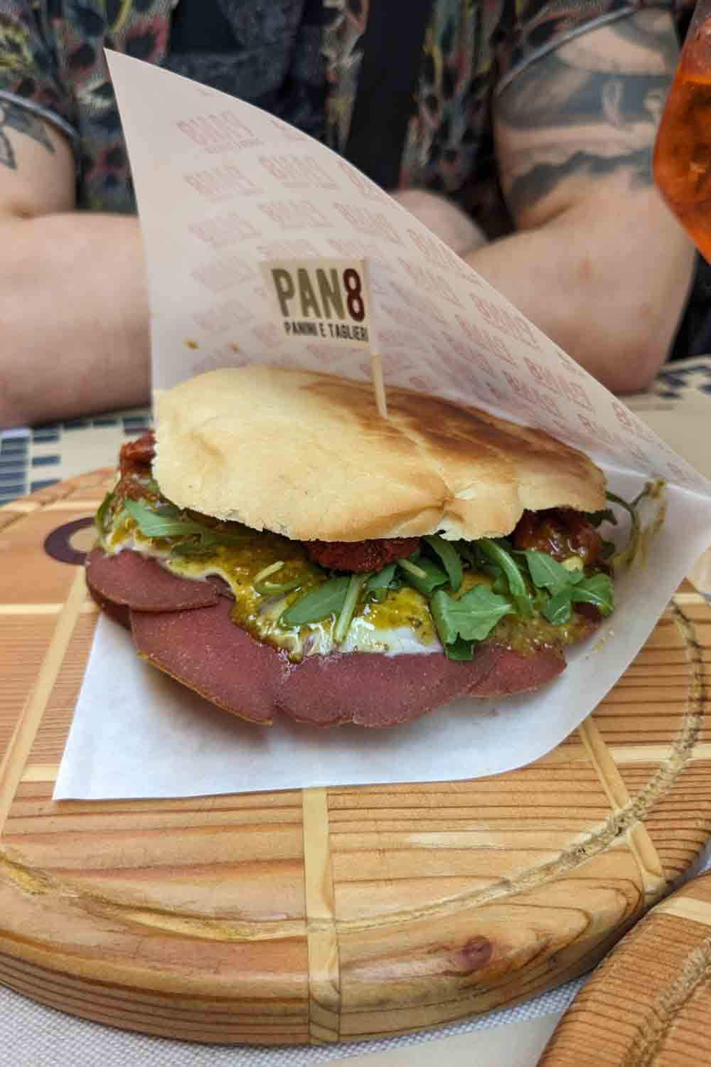 Veganes Panini Sandrone Pan8